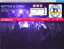 Tablet Screenshot of bottleandcorkdewey.com